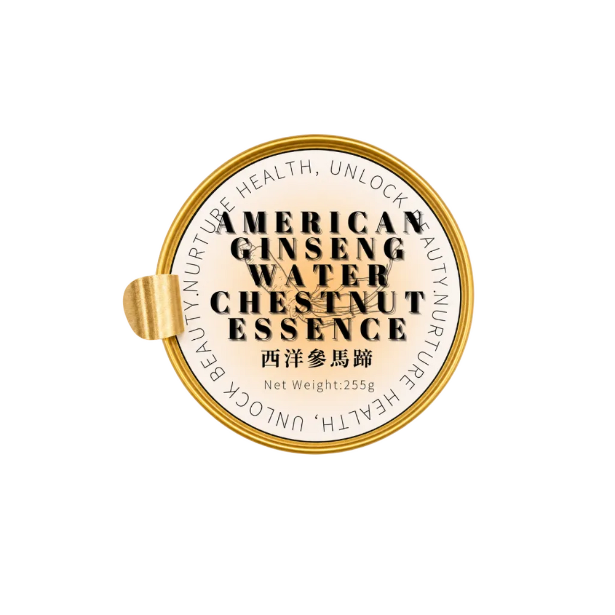 西洋參馬蹄 AMERICAN GINSENG & WATER CHESTNUT