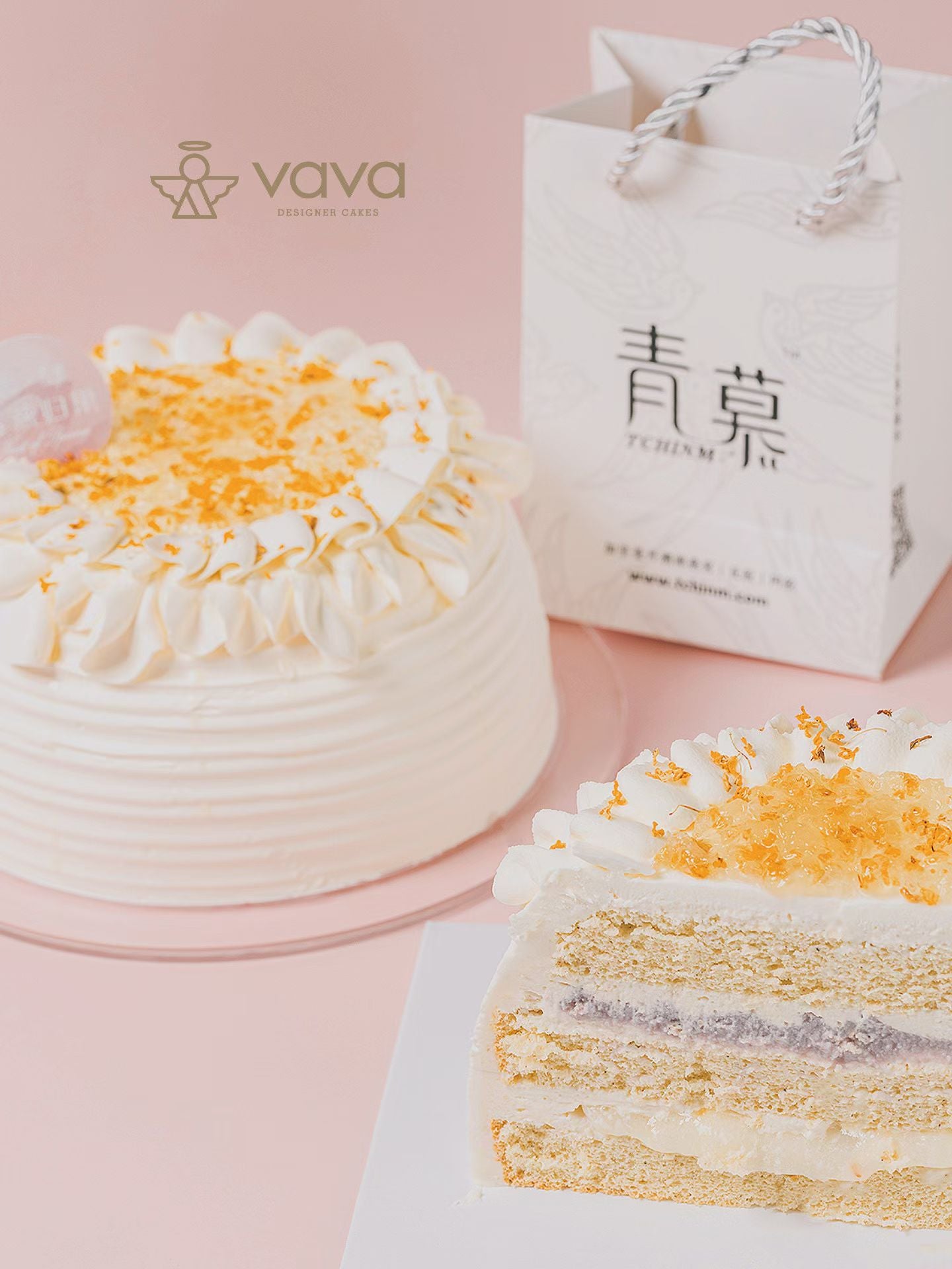 青慕×VaVa(春燕归巢)联名蛋糕